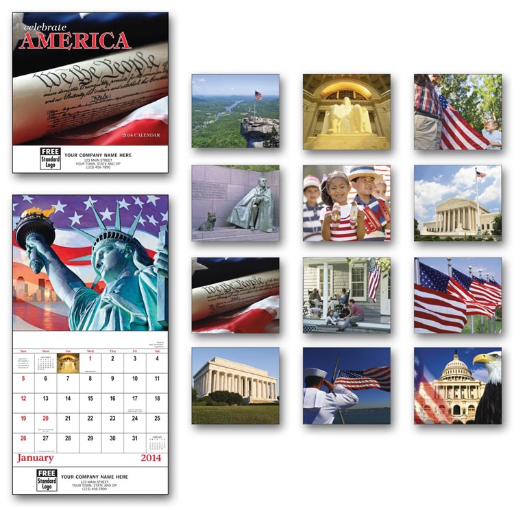 2014 Compact Calendars Patriotic