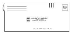 Full Color Envelope - Courtesy Reply