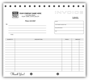 custom invoices staples